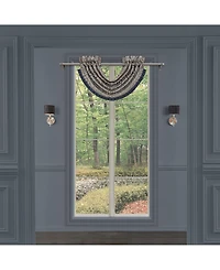 J Queen New York Botticelli Waterfall Window Valance, 49" x 33"