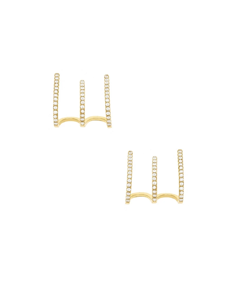 Ettika Ear Wrap Stud with Cubic Zirconia