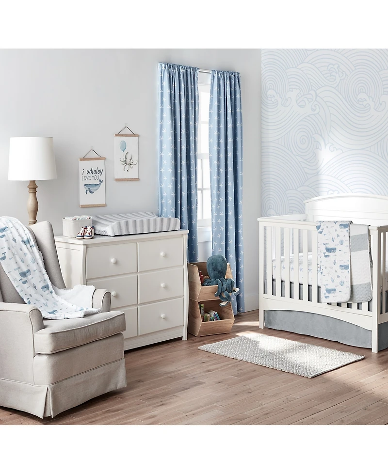 Lush Decor Seaside Cotton Quilt, Crib