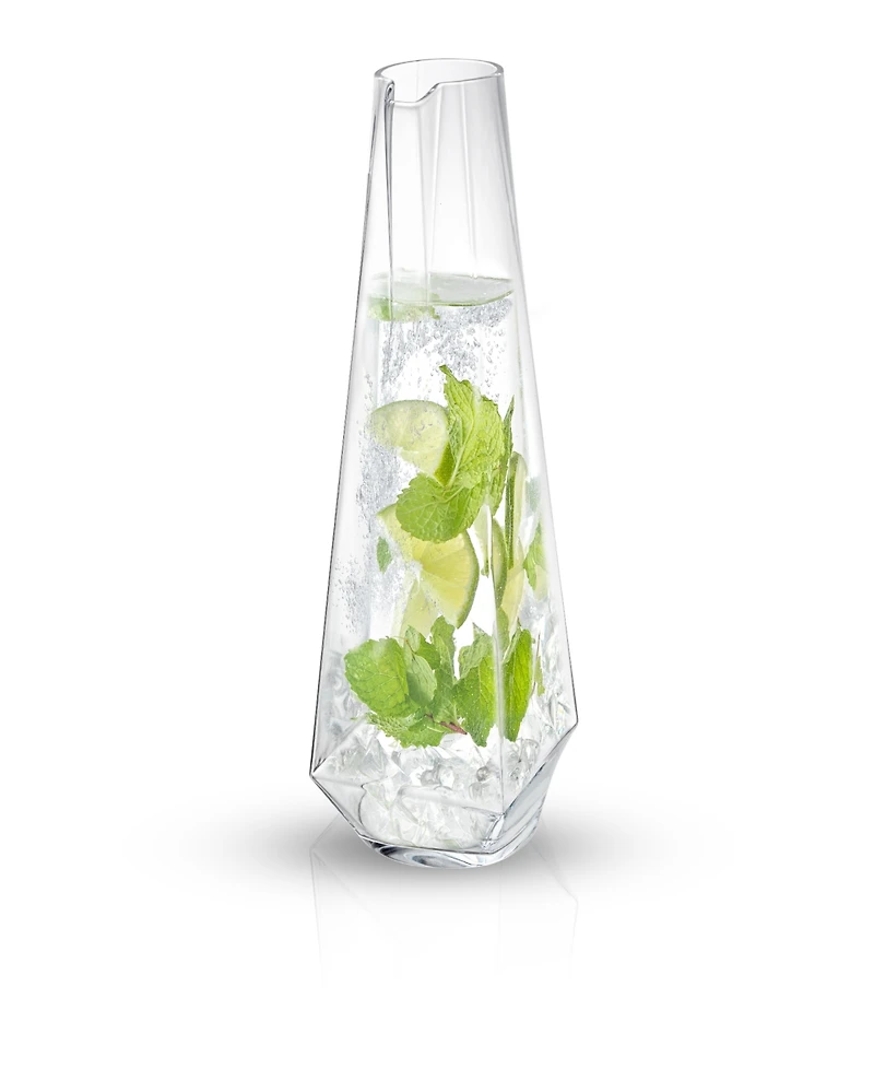 JoyJolt Infiniti Deluxe Glass Pitcher, 43 Oz
