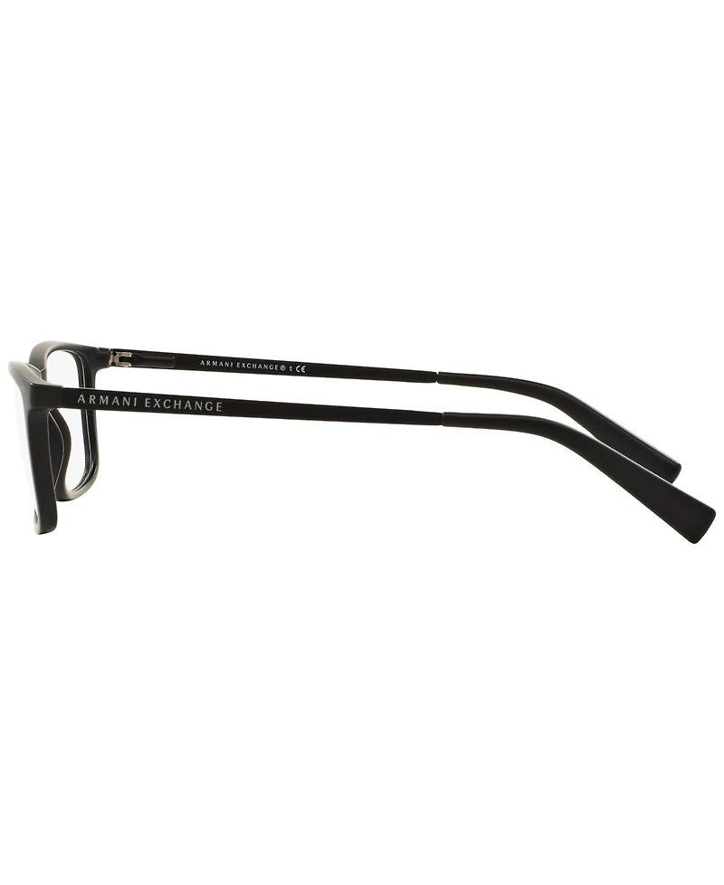 Armani Exchange AX3027 Men's Rectangle Eyeglasses