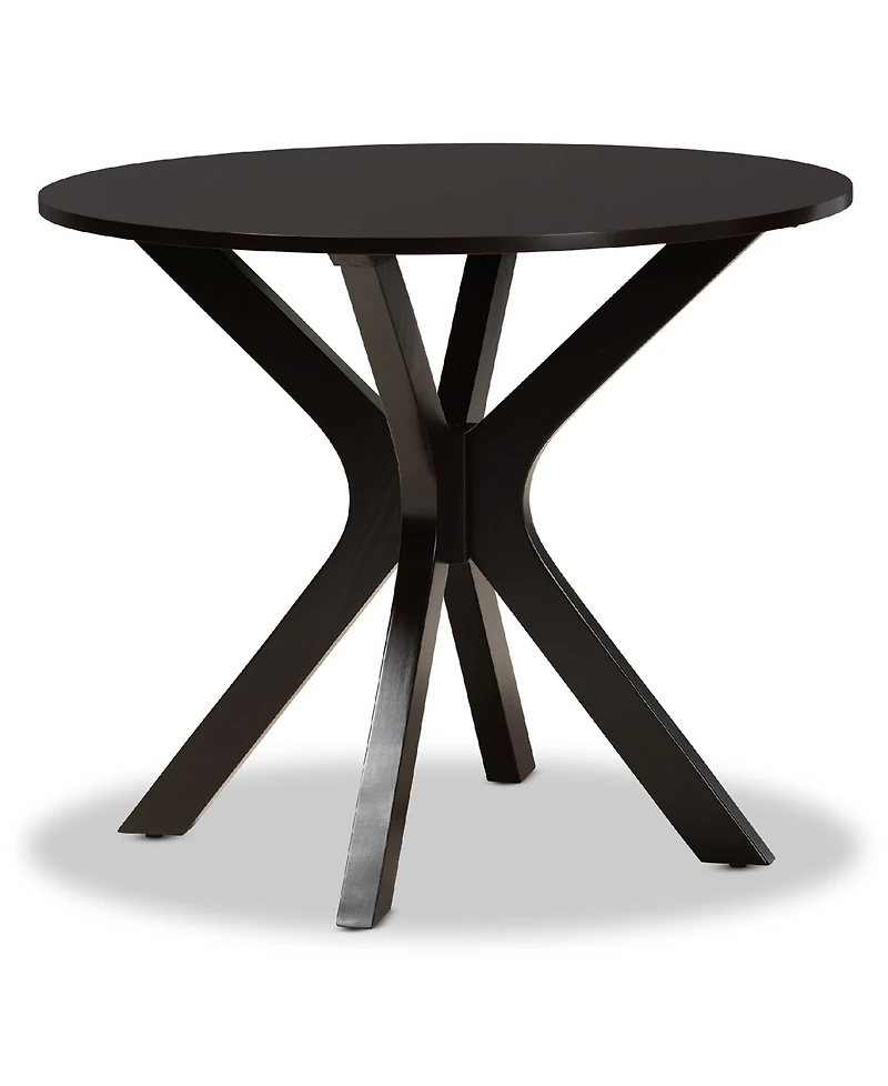 Sadie Modern and Contemporary Fabric Upholstered 5 Piece Dining Set