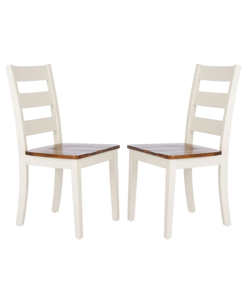 Silio Ladder Back Dining Chair, Set of 2