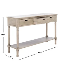 Landers 3 Drawer Console