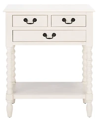 Athena 3 Drawer Console Table