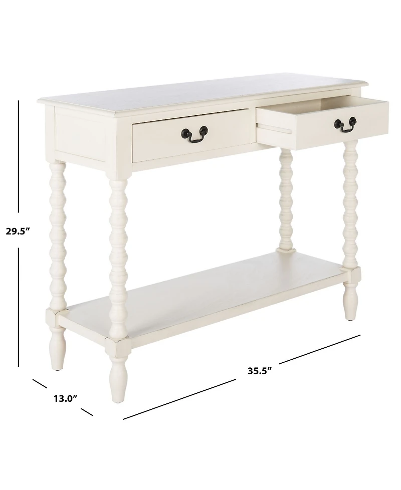 Athena 2 Drawer Console Table