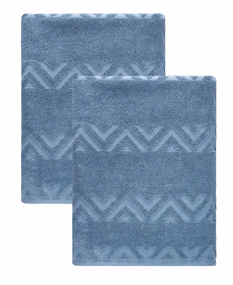 Ozan Premium Home Turkish Cotton Sovrano Collection Luxury 2-Pc. Bath Sheet Set