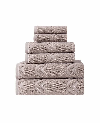Ozan Premium Home Turkish Cotton Sovrano Collection 6-Pc. Bath Towel Sets