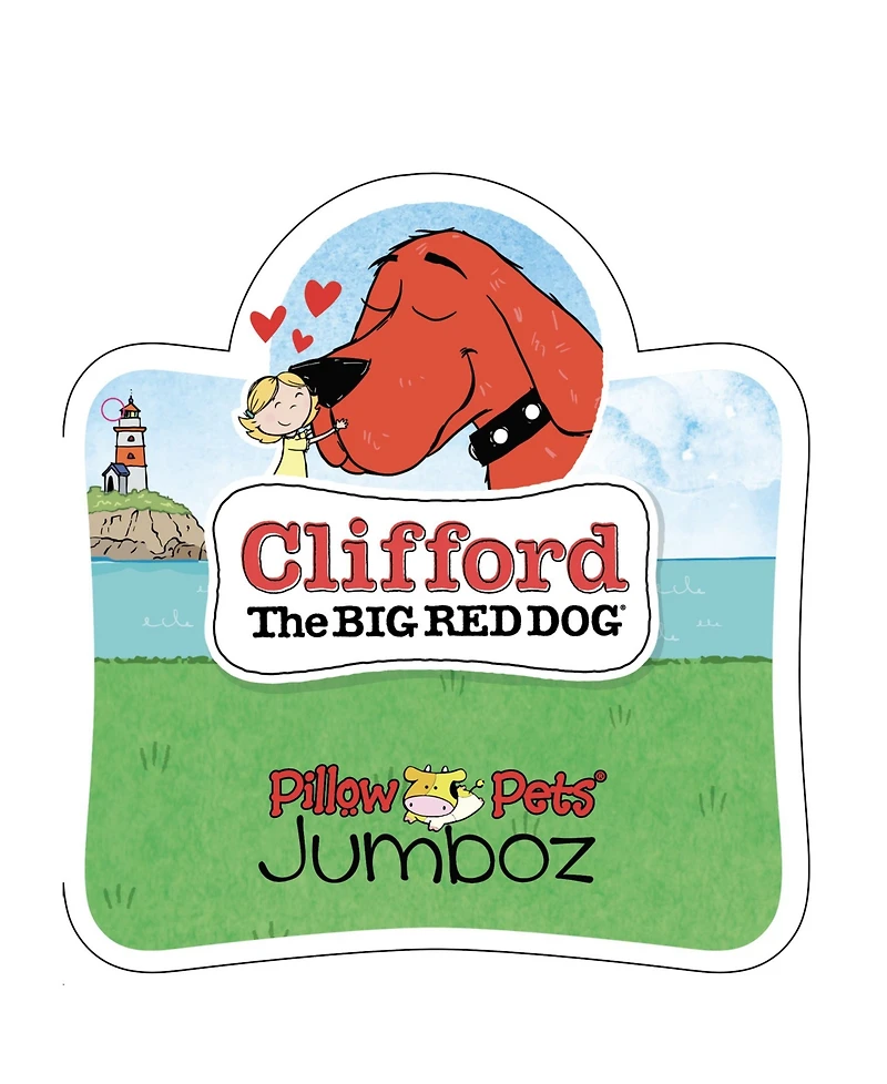 Pillow Pets Jumbos Clifford The Big Red Dog Stuffed Animal Plush Toy