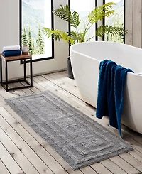 Eddie Bauer Logan Cotton Tufted Bath Runner Rug, 22" x 60"
