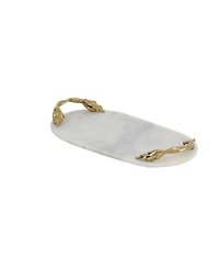 Marble Natural Serving Tray, 2" H x 20" L