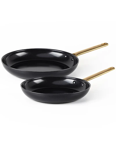 GreenPan Padova Reserve Healthy Ceramic 10" & 12" Nonstick Frypans, Set of 2