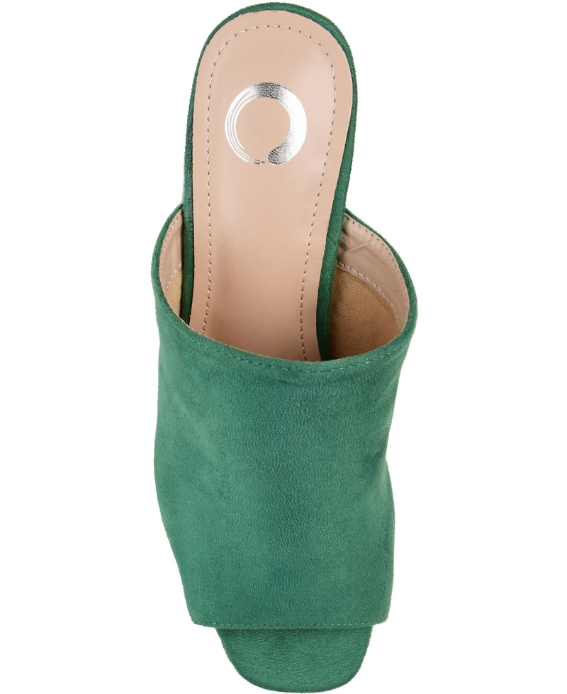 Journee Collection Women's Adelaide Block Heel Sandals