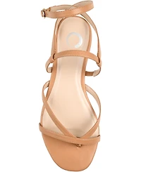 Journee Collection Women's Serissa Strappy Flat Sandals