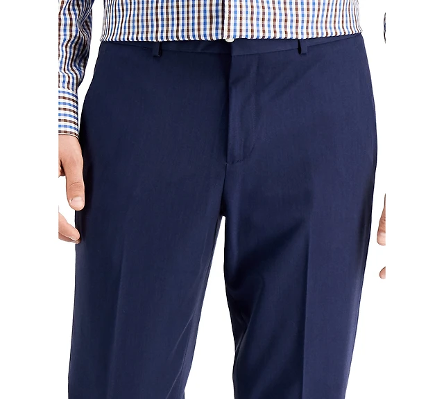 Perry Ellis Portfolio Men's Modern-Fit Stretch Solid Resolution Pants |  Connecticut Post Mall