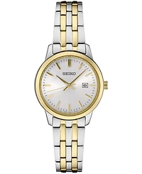 Seiko Women's Essential Two-Tone Stainless Steel Bracelet Watch 30mm