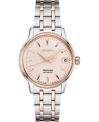 Seiko Women's Automatic Presage Two-Tone Stainless Steel Bracelet Watch 34mm