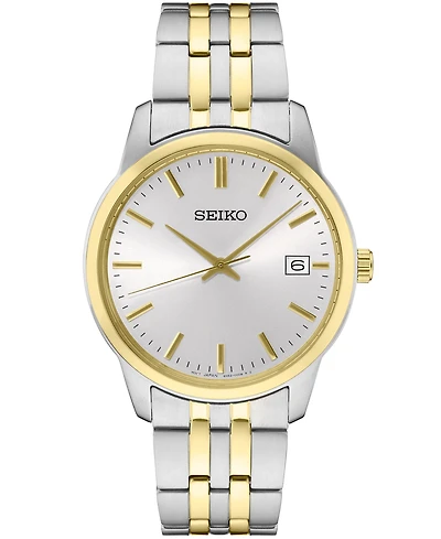 Seiko Men's Essential Two-Tone Stainless Steel Bracelet Watch 40mm