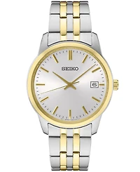 Seiko Men's Essential Two-Tone Stainless Steel Bracelet Watch 40mm