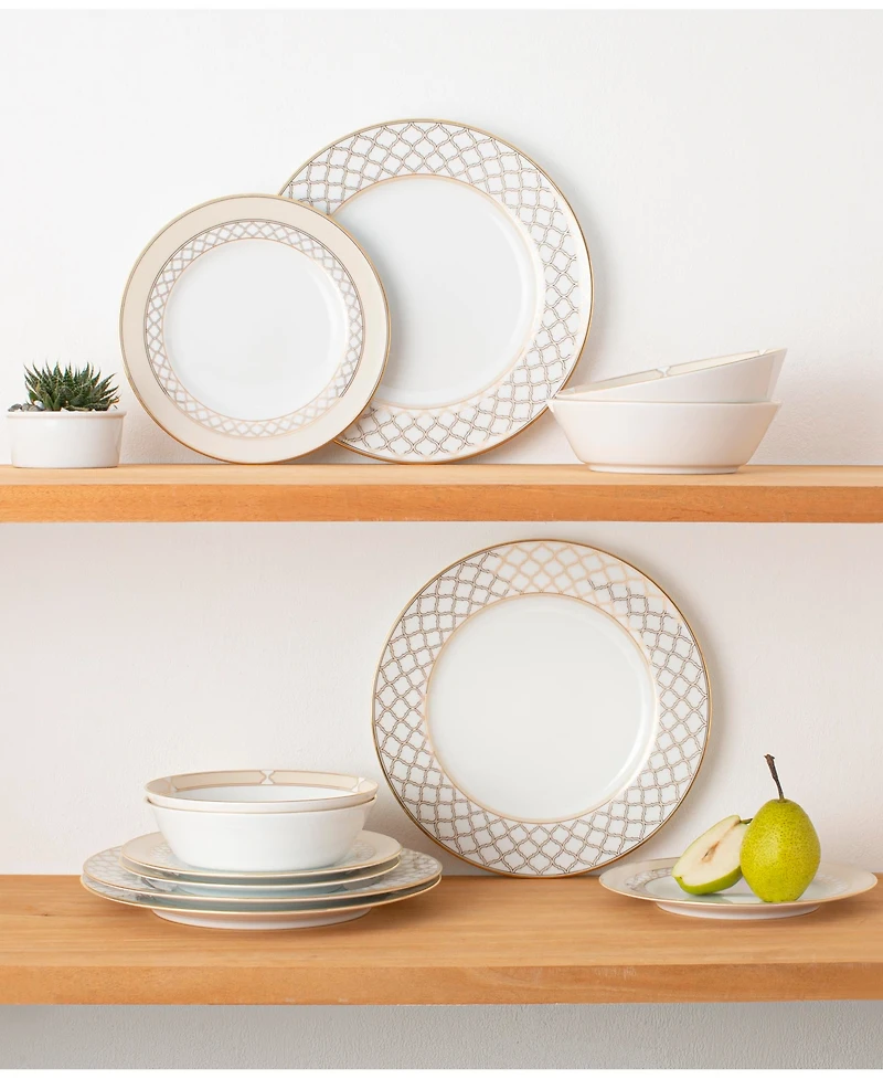 Noritake Eternal Palace Gold 12-Pc Dinnerware Set, Service for 4