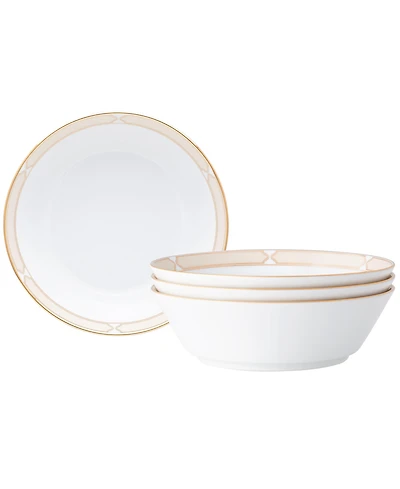 Noritake Eternal Palace Gold Set of 4 Soups, 7", 20 Oz