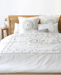 Levtex Harleson Medallion Embroidered Comforter Set