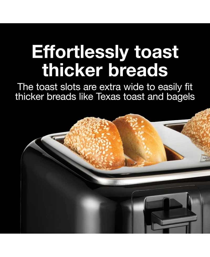 Proctor Silex Wide Slot 4-Slice Toaster