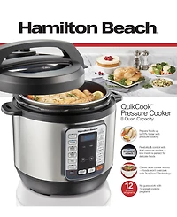 Hamilton Beach QuikCook 8-Qt. Multifunction Pressure Cooker