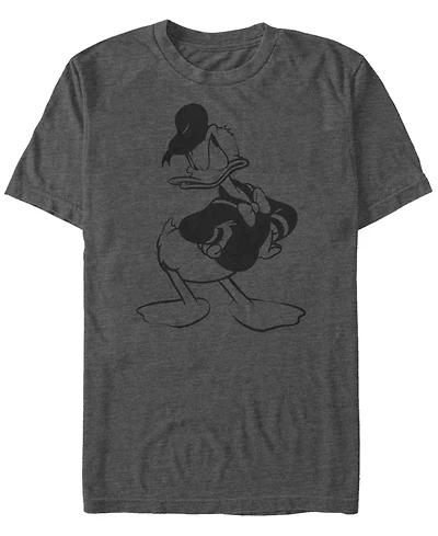 Fifth Sun Men's Old Print Donald Short Sleeve Crew T-shirt