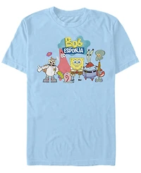Fifth Sun Men's Esponja Group Shot Short Sleeve Crew T-shirt