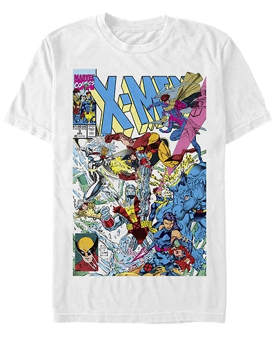 Fifth Sun Men's Blast Comic Cover Short Sleeve Crew T-shirt