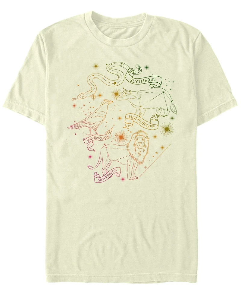 Fifth Sun Men's House Constellations Short Sleeve Crew T-shirt