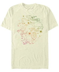 Fifth Sun Men's House Constellations Short Sleeve Crew T-shirt