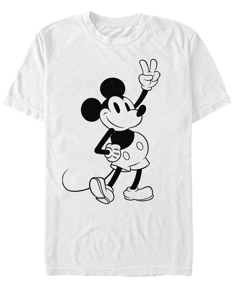Fifth Sun Men's Simple Mickey Short Sleeve Crew T-shirt