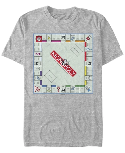 Fifth Sun Men's Game Board Short Sleeve Crew T-shirt
