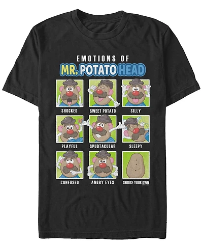 Fifth Sun Men's Expression Boxes Short Sleeve Crew T-shirt