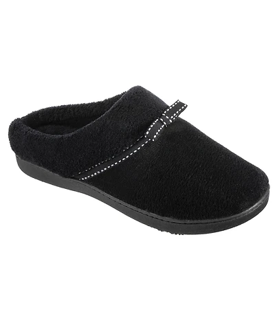 Isotoner Signature Women's Micro Terry Milly Hoodback Slipper
