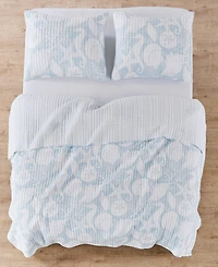 Levtex Stillwater Coastal Shore 3-Pc. Quilt Set