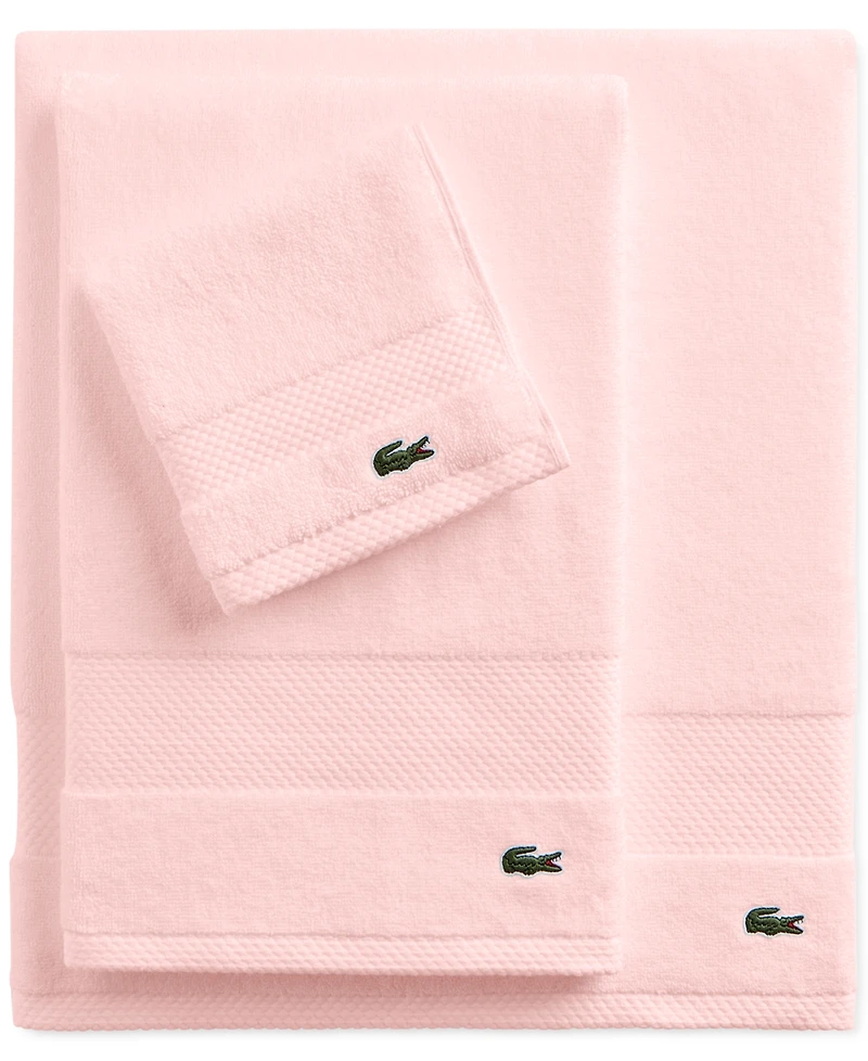 Lacoste Home Heritage Anti-Microbial Supima Cotton Bath Towel, 30" x 54"