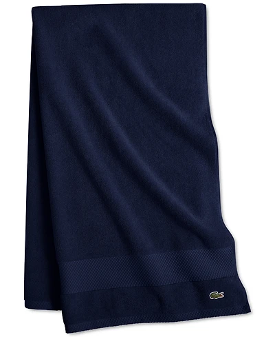 Lacoste Home Heritage Anti-Microbial Supima Cotton Bath Towel, 30" x 54"