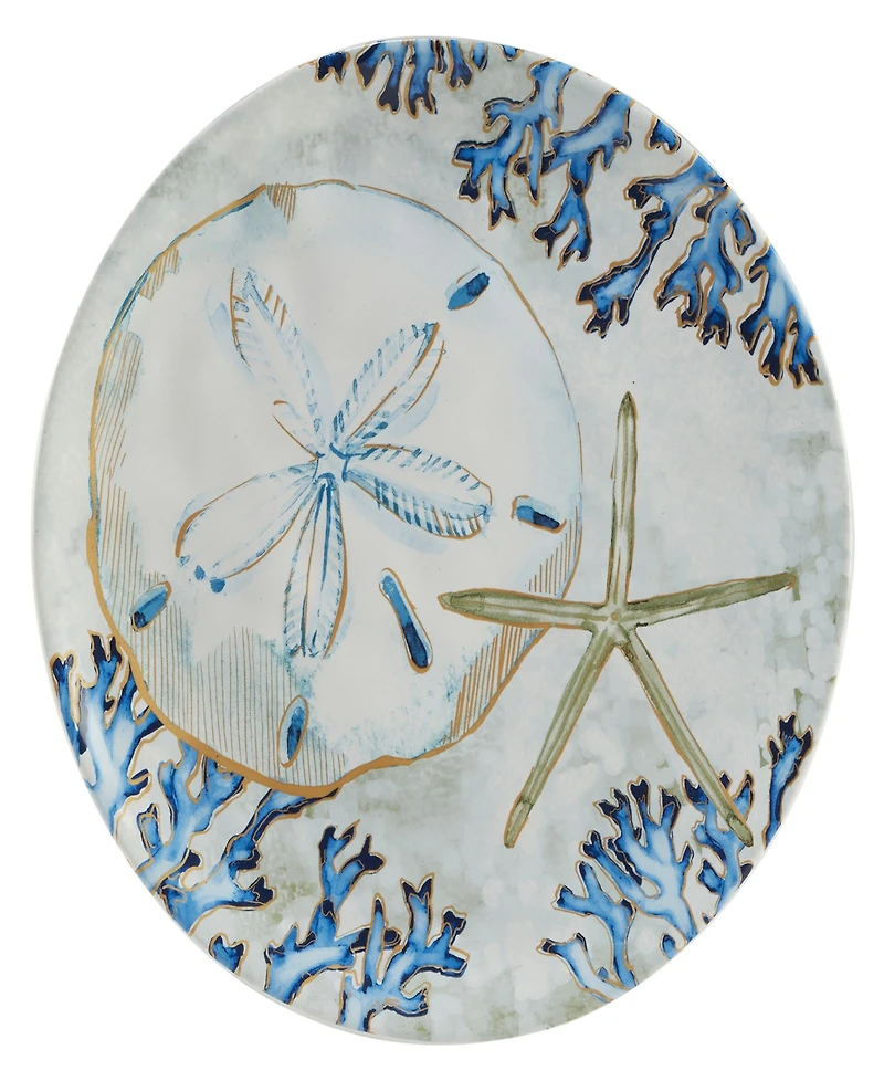 Playa Shells Set of 4 Salad Plate