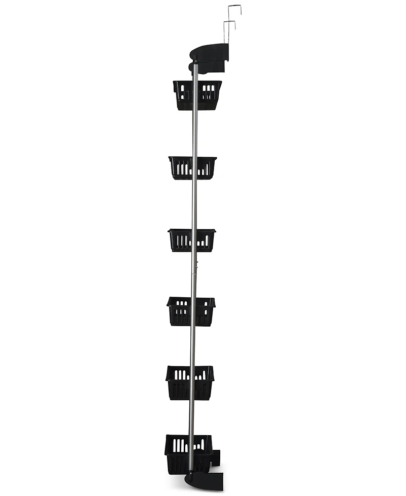 Household Essentials Over-the-Door 6-Shelf Storage Rack