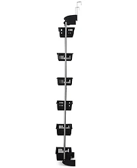 Household Essentials Over-the-Door 6-Shelf Storage Rack
