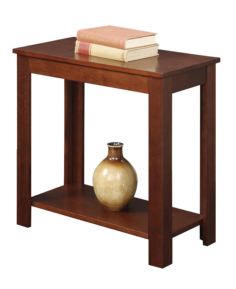 Designs2Go Baja Chairside End Table with Shelf