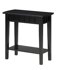 Dennis End Table with Shelf