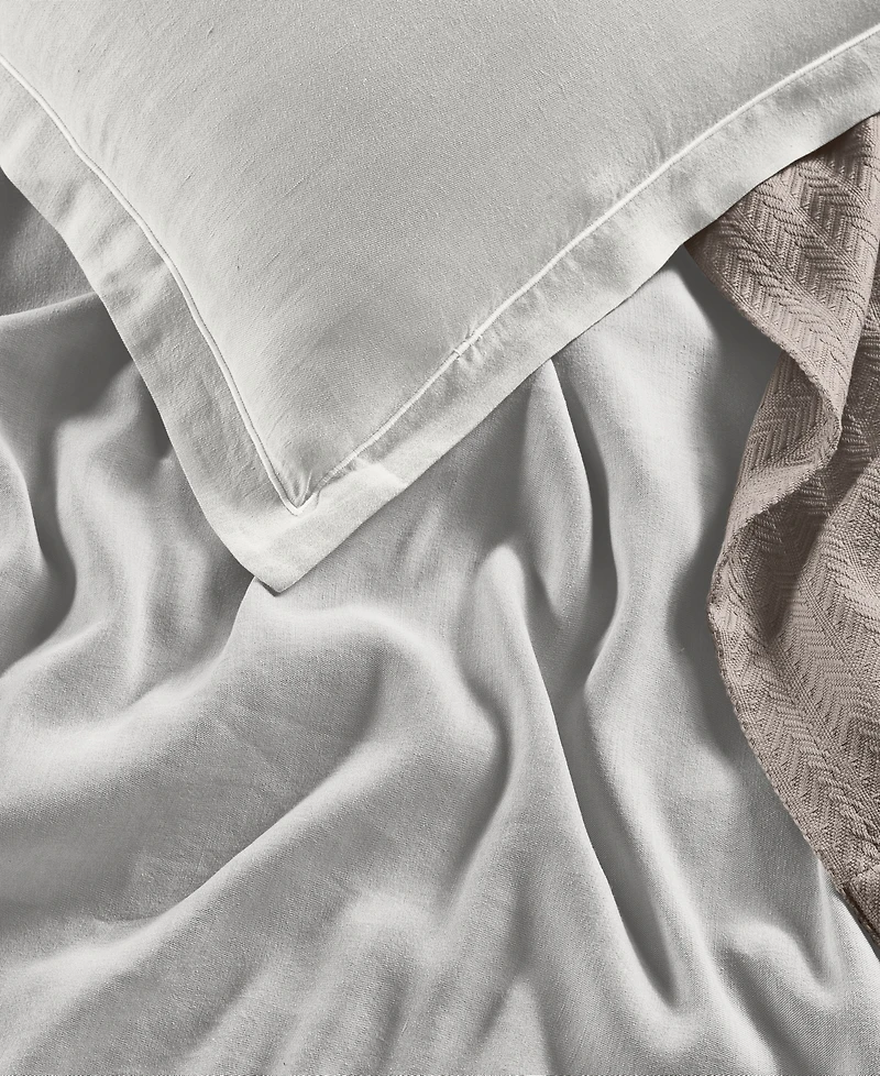 Closeout! Hotel Collection Linen/Modal Blend Sham, King, Exclusively at Macy's