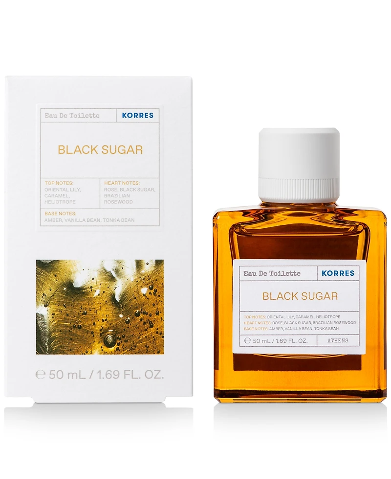 Korres Black Sugar Eau de Toilette, 50 ml