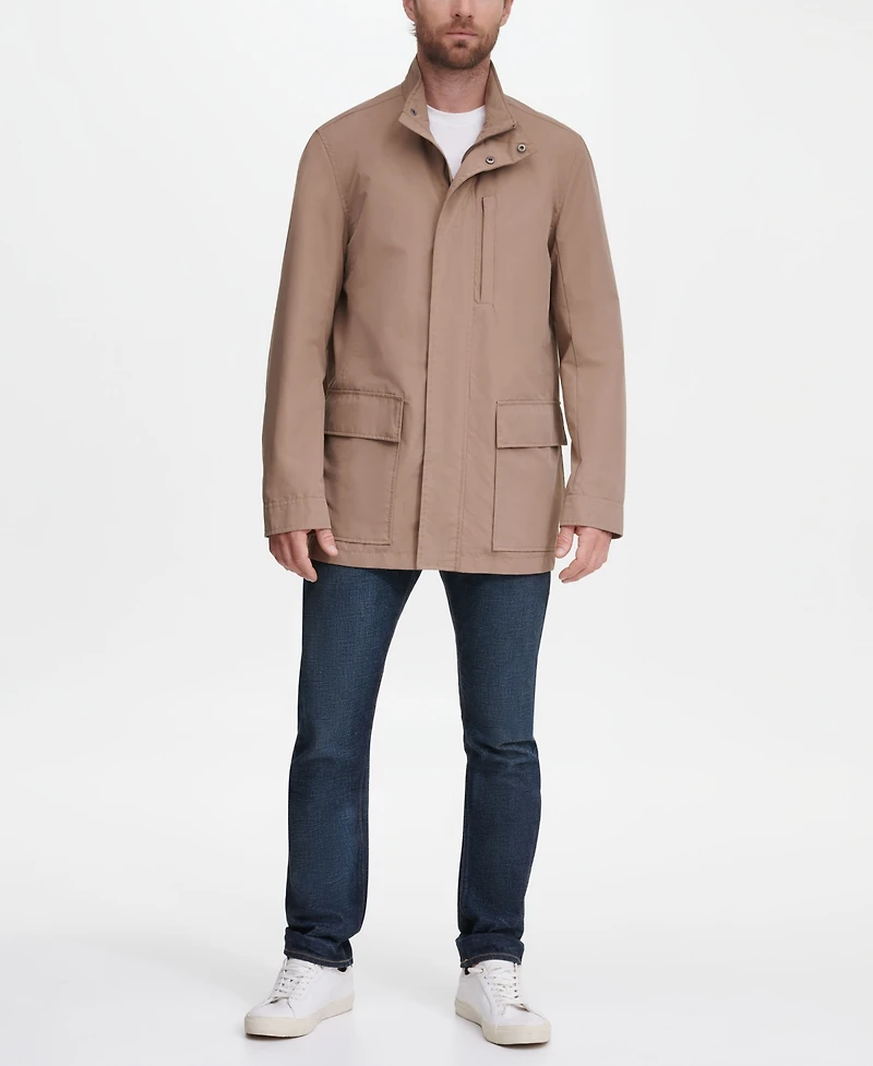 Men's Stand Collar Rain Jacket