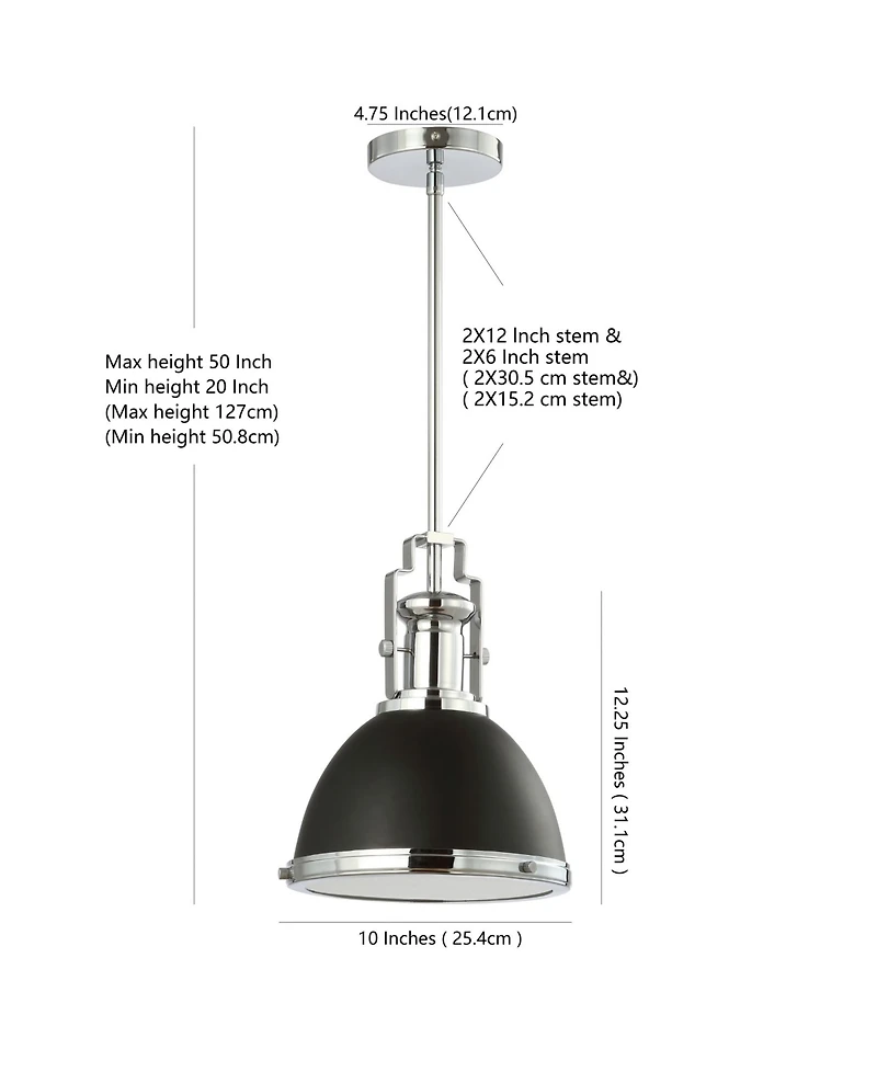 Homer Adjustable Vintage-like Classic Led Pendant