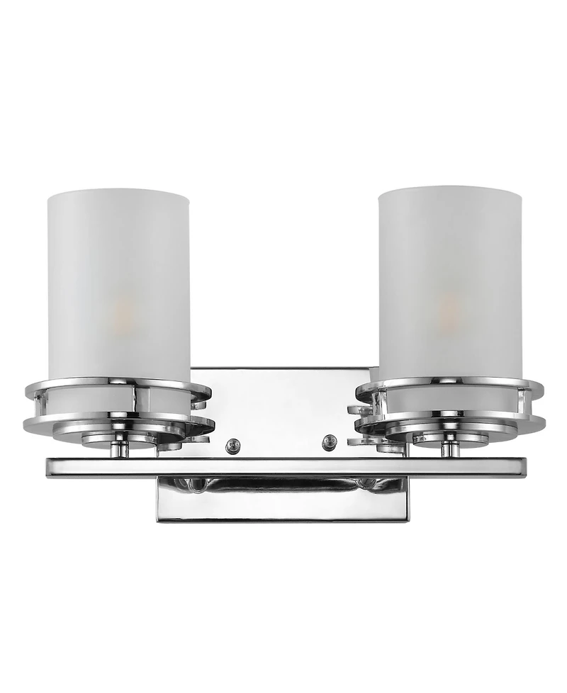 Fairfax 2-Light Contemporary Glam Led Vanity Light
